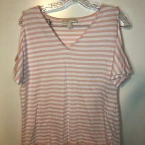 Michael Kors Cold Shoulder Tee